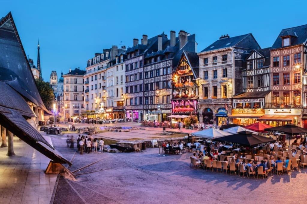 Rouen Hyper Centre 55 M2, La Glamour Suite 5* Kültér fotó
